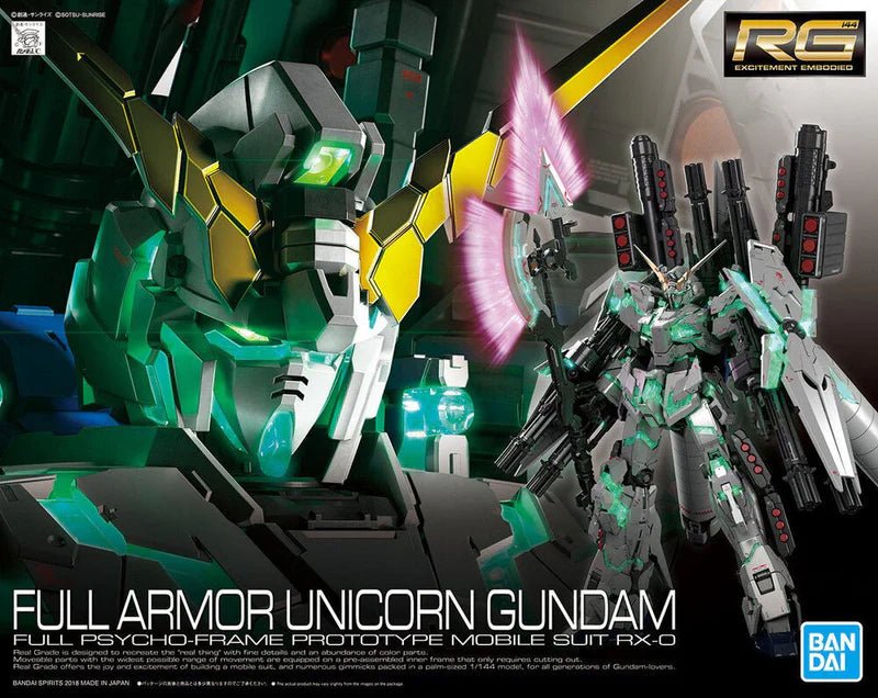 1/144 RG Full Armor Unicorn - Hobby Corner Egypt