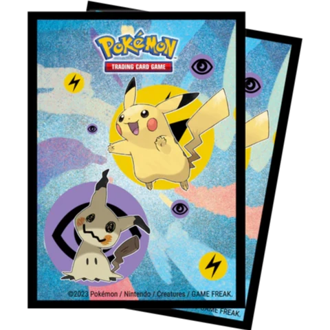 أكمام بطاقات البوكيمون: Ultra PRO - أكمام بيكاتشو وميميكيو (65)
