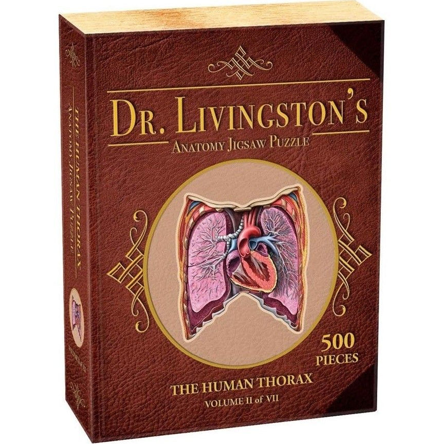 Dr. Livingston's Anatomy - The Human Thorax (500 Pieces)