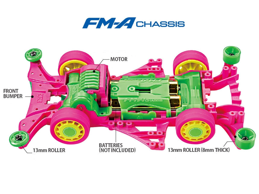 K4 Tasche Vivid Special Pink/Green (FM-A Chassis)