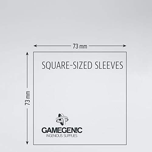 Gamegenic - Matte Board Game - Square (73 x 73mm)