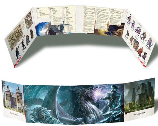 حشد ملكة التنانين - شاشة DM (طغيان التنانين)