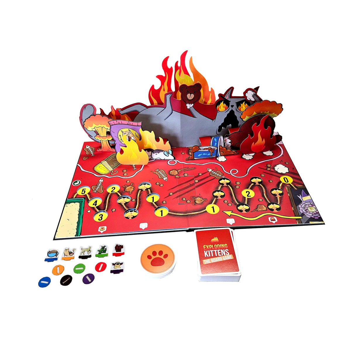 Exploding Kittens: The Board Game (Super Fan Ed.)