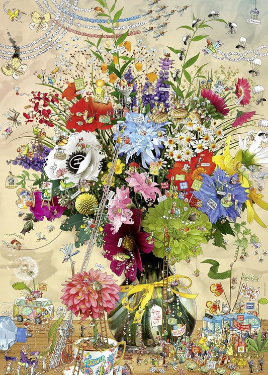 HEYE - Triangle: Degano, Flower's Life (1000 Pieces)