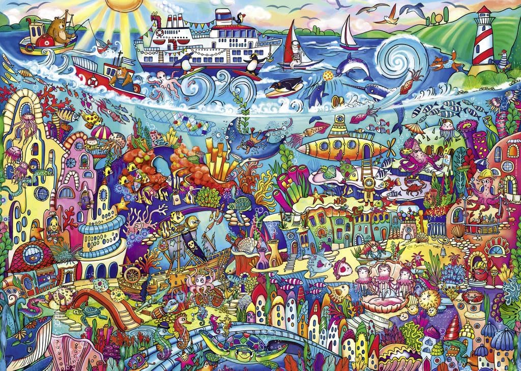 HEYE - Triangle: Berman, Magic Sea (1000 Pieces)