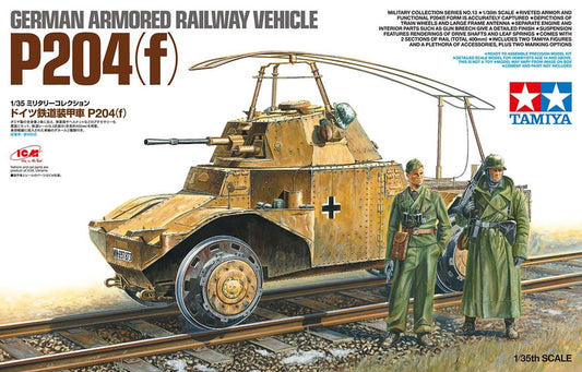 1/35 AFV Series #13 German Armored Railway Vehicle P204 (f)