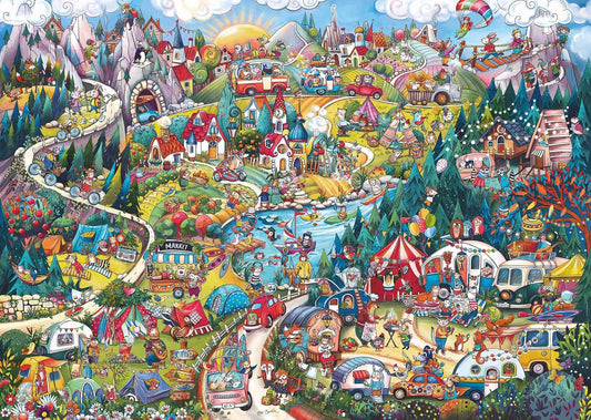 HEYE - Triangle: Berman, Go Camping! (2000 Pieces)