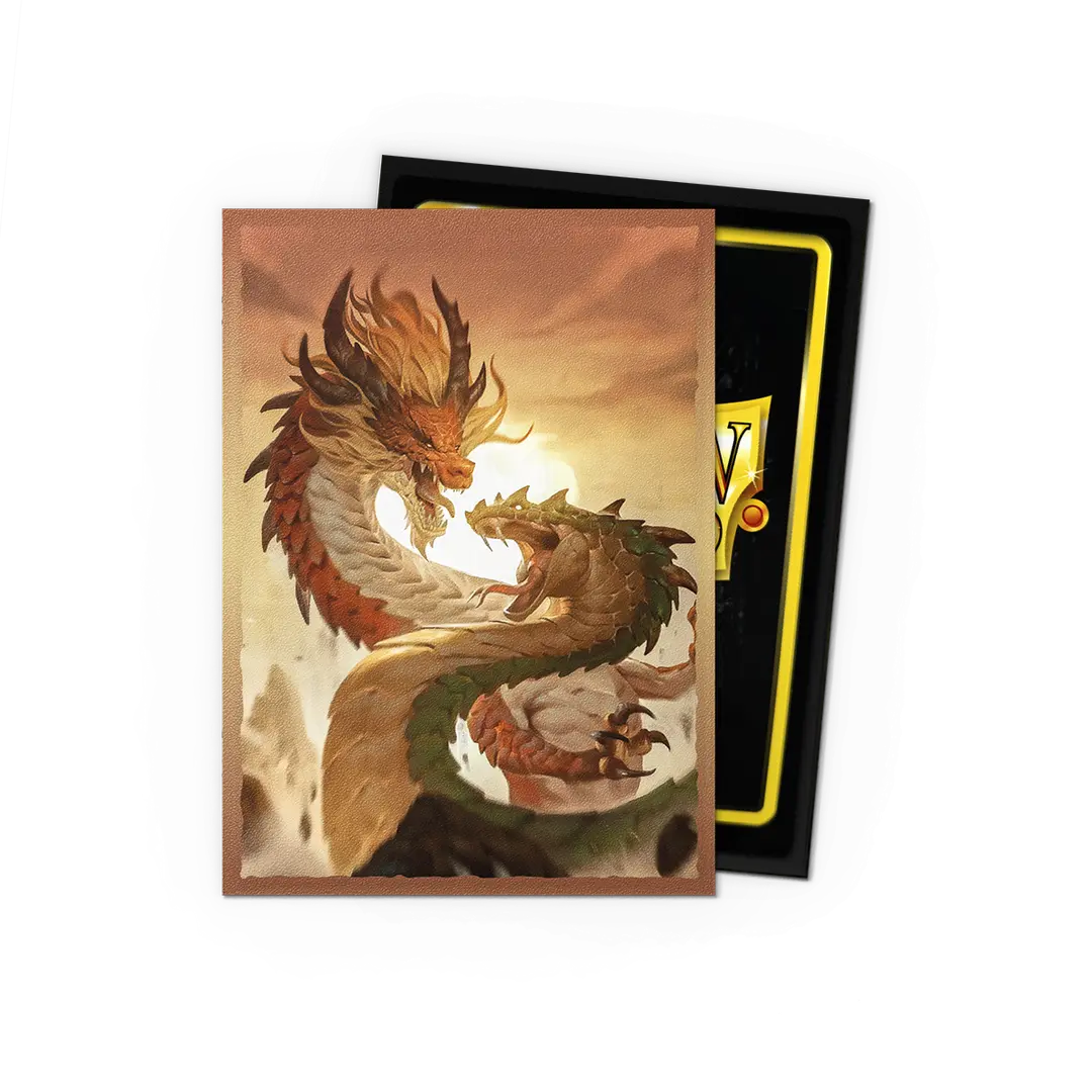 Dragon Shield - Small Size - Dual Matte Art (60) - Wood Snake 2025