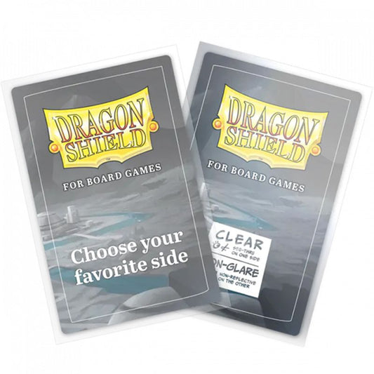 Dragon Shield - Board Game Sleeves: Extra Large - Clear Non-Glare (100)