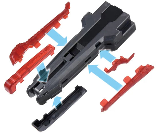 Rubber Custom Grip (Gunmetal Ver.)