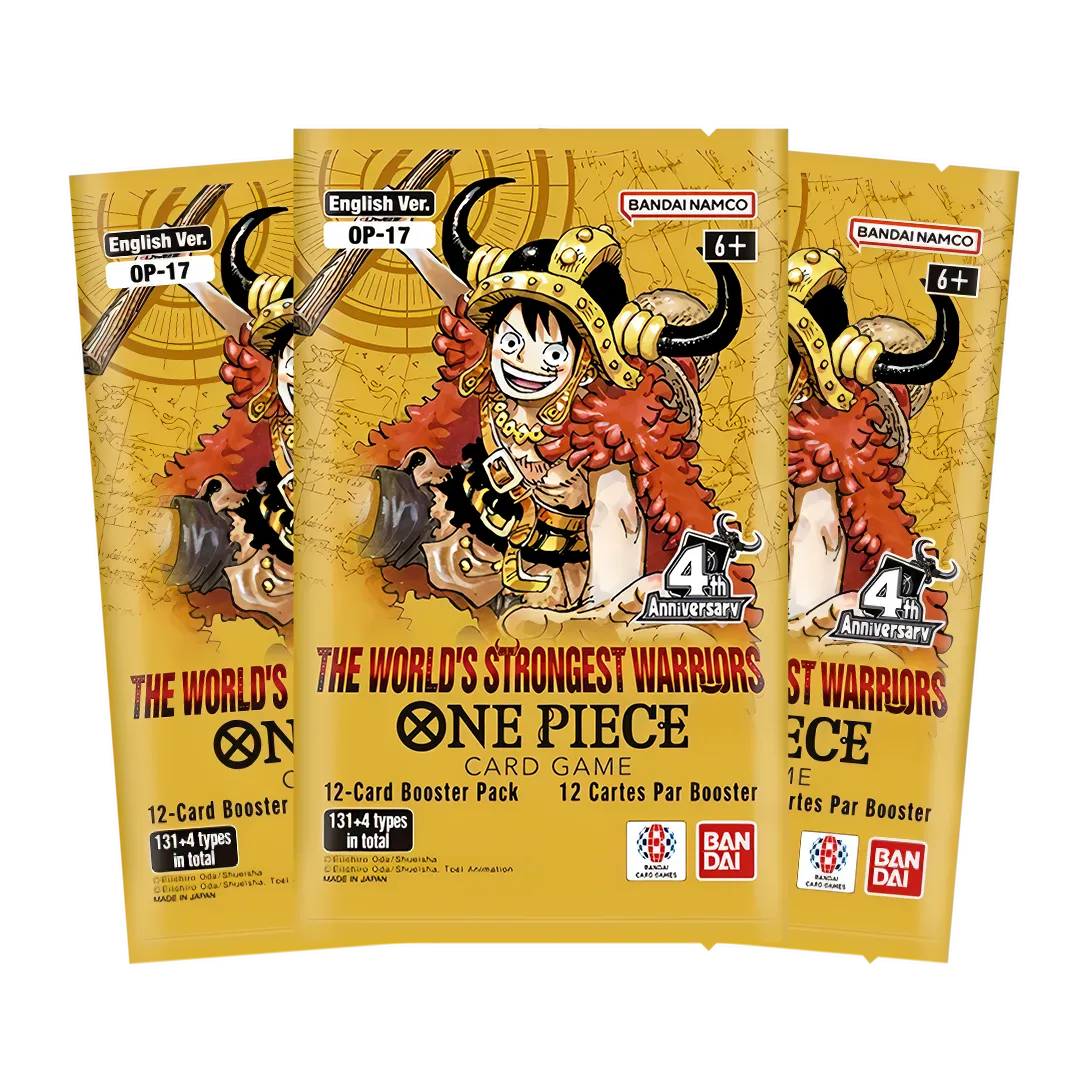 The World's Strongest Warriors OP17 - Booster Box (24 Packs) *IN STORE ONLY*