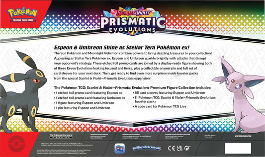 Scarlet & Violet- Prismatic Evolutions - Premium Figure Collection