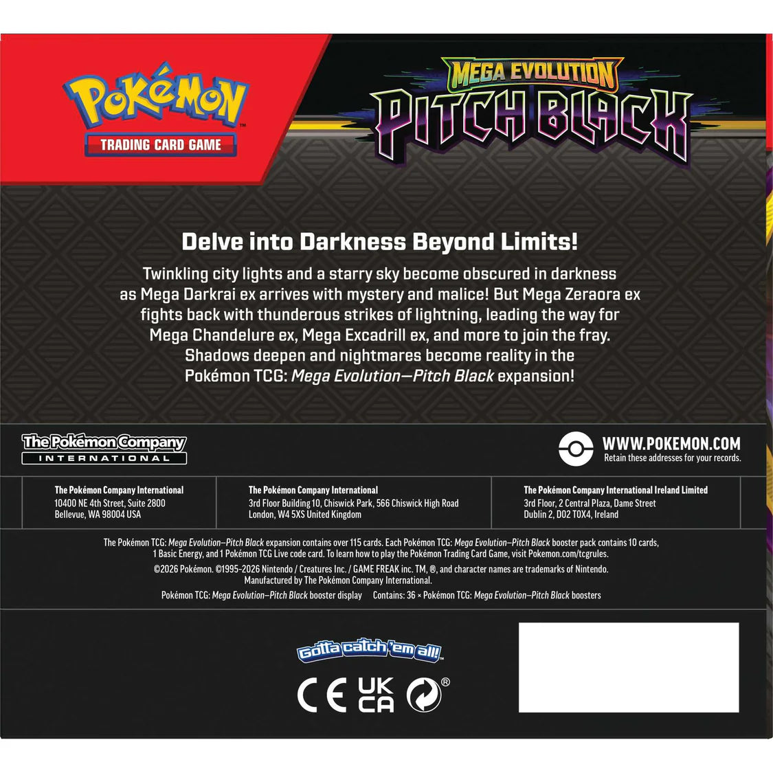 Pitch Black - Booster Box (36 Packs)