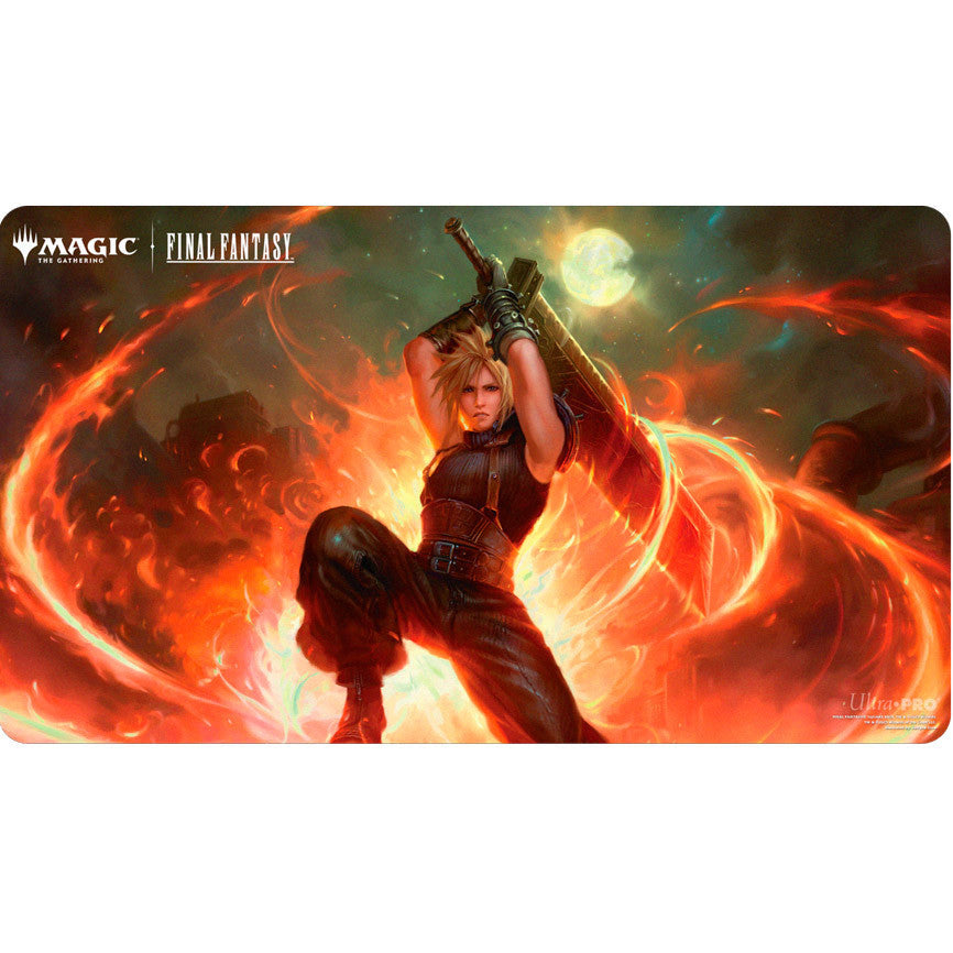 Ultra Pro: Magic the Gathering - Final Fantasy Playmat - Cloud, Ex-Soldier