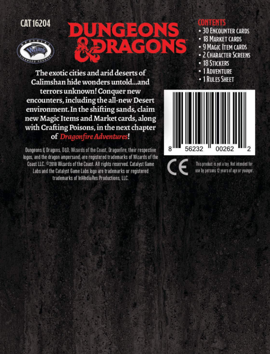 Dragonfire Adventures Pack: Corruption in Calimshan