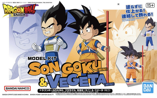 Dragon Ball Daima: Son Goku (Mini) & Vegeta (Mini)