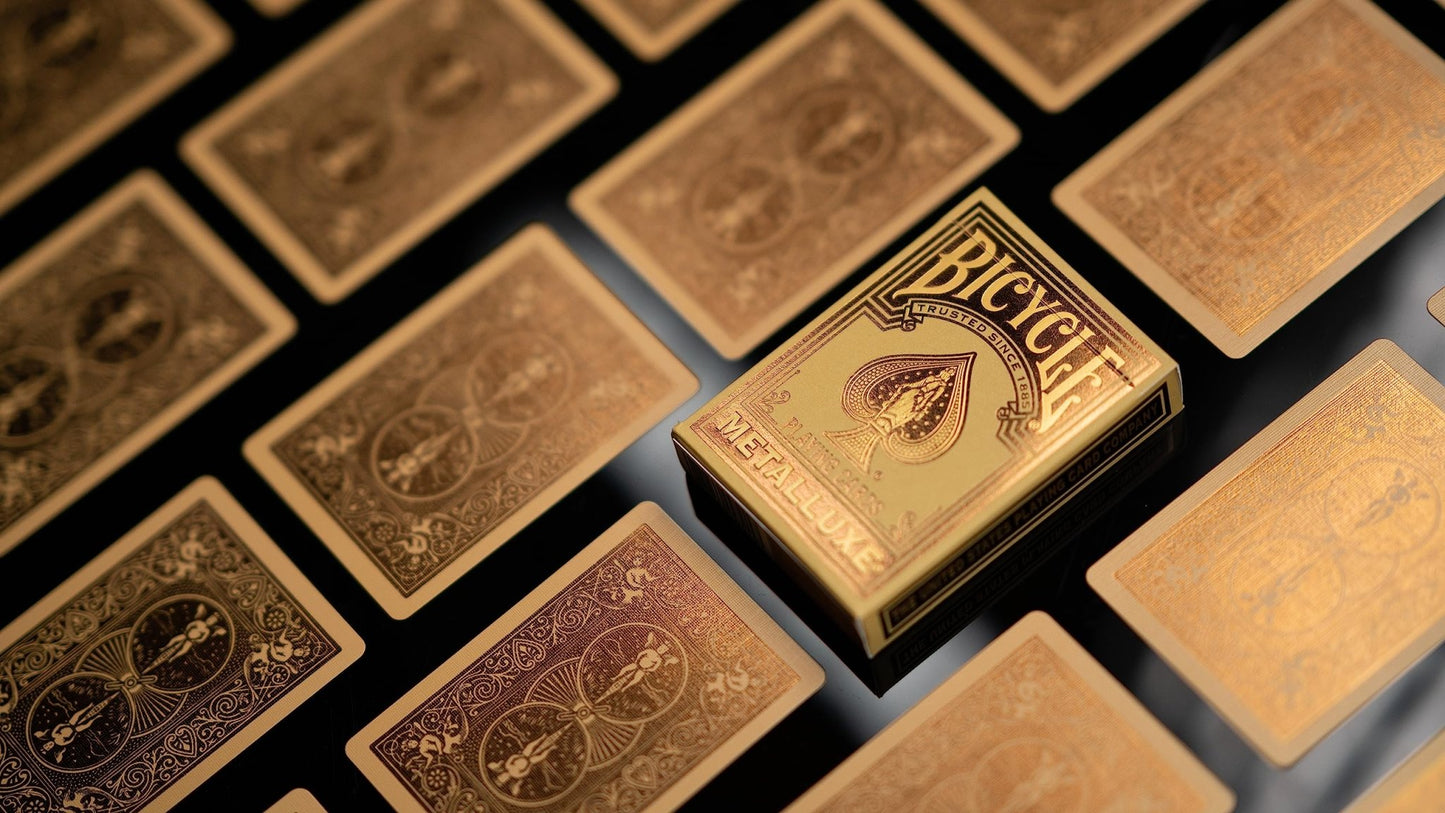 Bicycle Metalluxe - Gold Foil - Hobby Corner Egypt