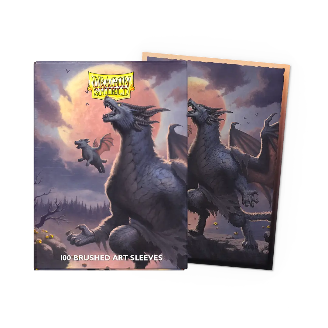 Dragon Shield - Small Size - Brushed Art (60) - Halloween 2023