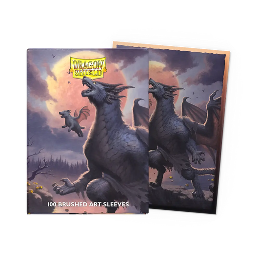 Dragon Shield - Small Size - Brushed Art (60) - Halloween 2023