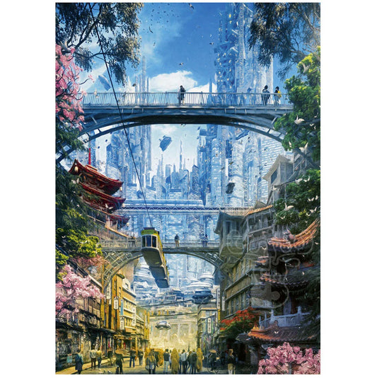 HEYE: Future Cities - Markets District (1000 Pieces)