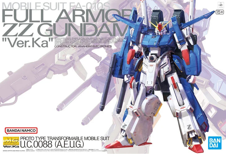 1/100 MG Full Armor ZZ (Ver.Ka)
