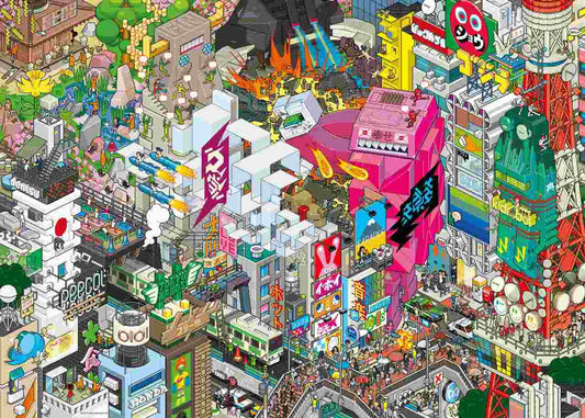 HEYE: Pixorama: Tokyo Quest (1000 Pieces)