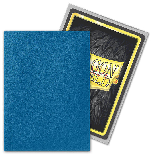 درع التنين - قياسي - مزدوج غير لامع (100) - الإصدار الخاص الخامس والعشرون - أزرق/فضي