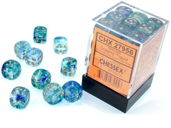 Chessex 12mm D6 Dice Block Set (x36)