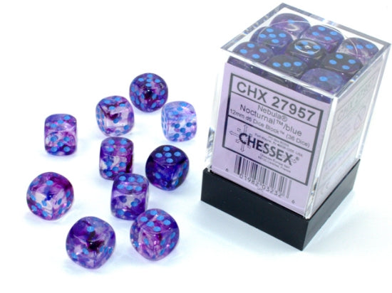 Chessex 12mm D6 Dice Block Set (x36)