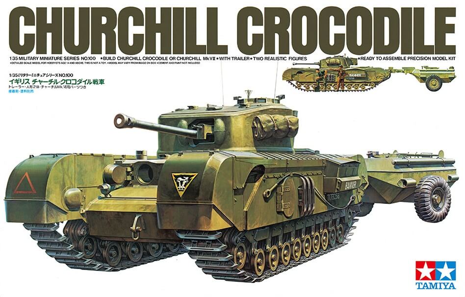 1/35 British Flamethrower Tank Churchill Crocodile