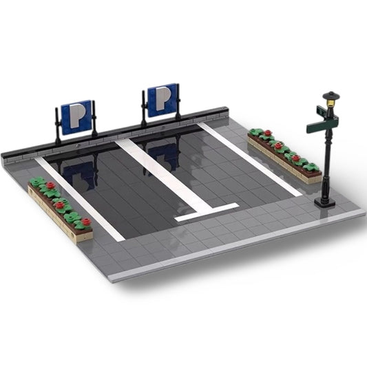 عرض مشهد وقوف السيارات