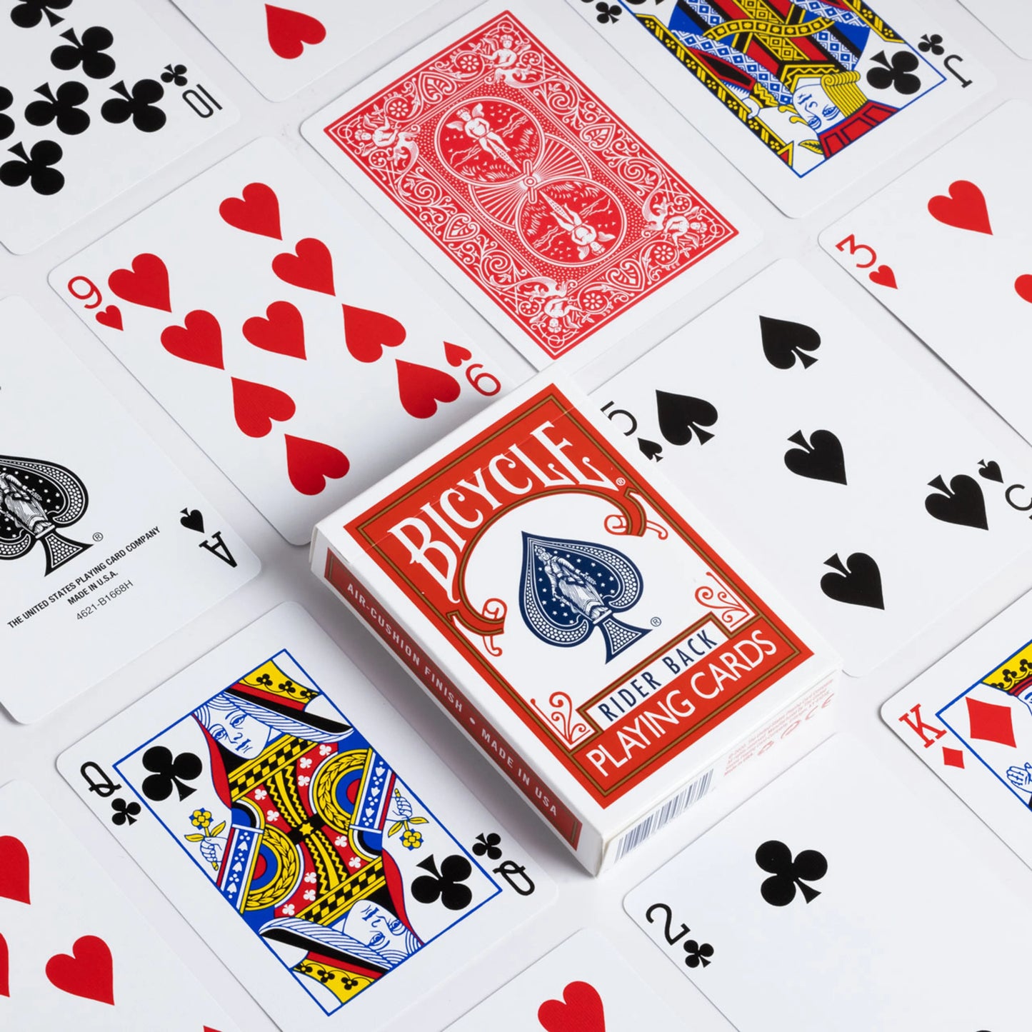 Bicycle Rider Back - Red