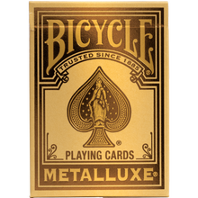 تحميل الصورة في عارض المعرض، Bicycle Metalluxe - Gold Foil

