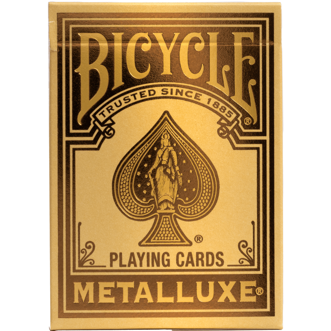 Bicycle Metalluxe - Gold Foil