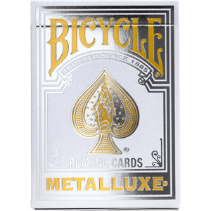 Bicycle Metalluxe - Silver Foil
