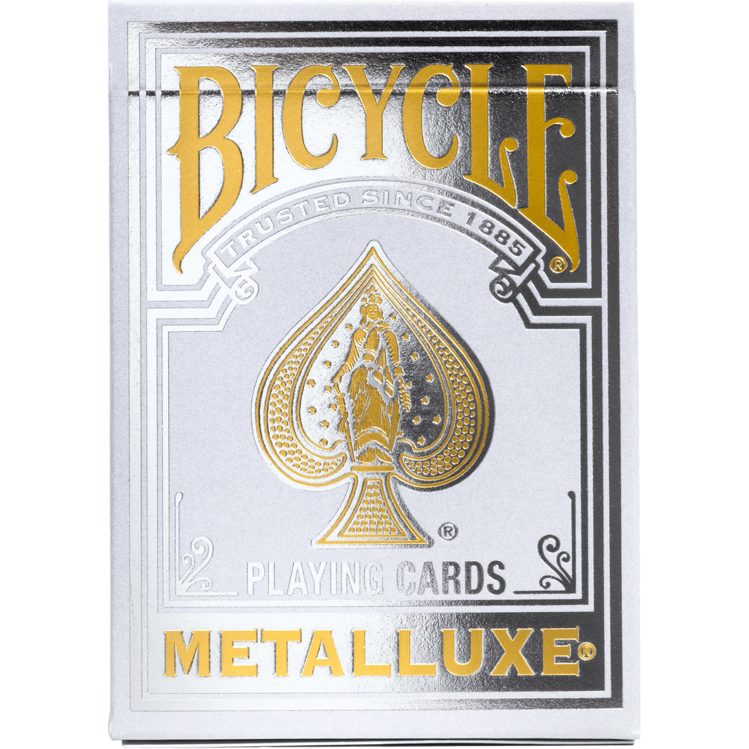 Bicycle Metalluxe - Silver Foil