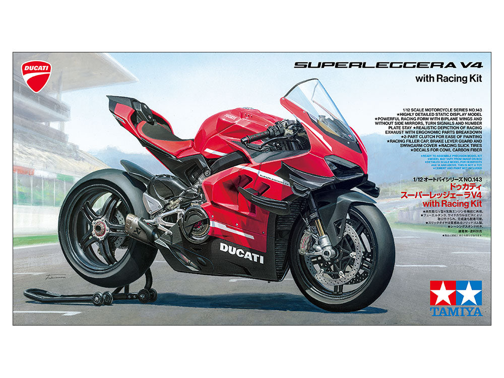 1/12 DUCATI SUPERLEGGERA V4 with Racing Kit