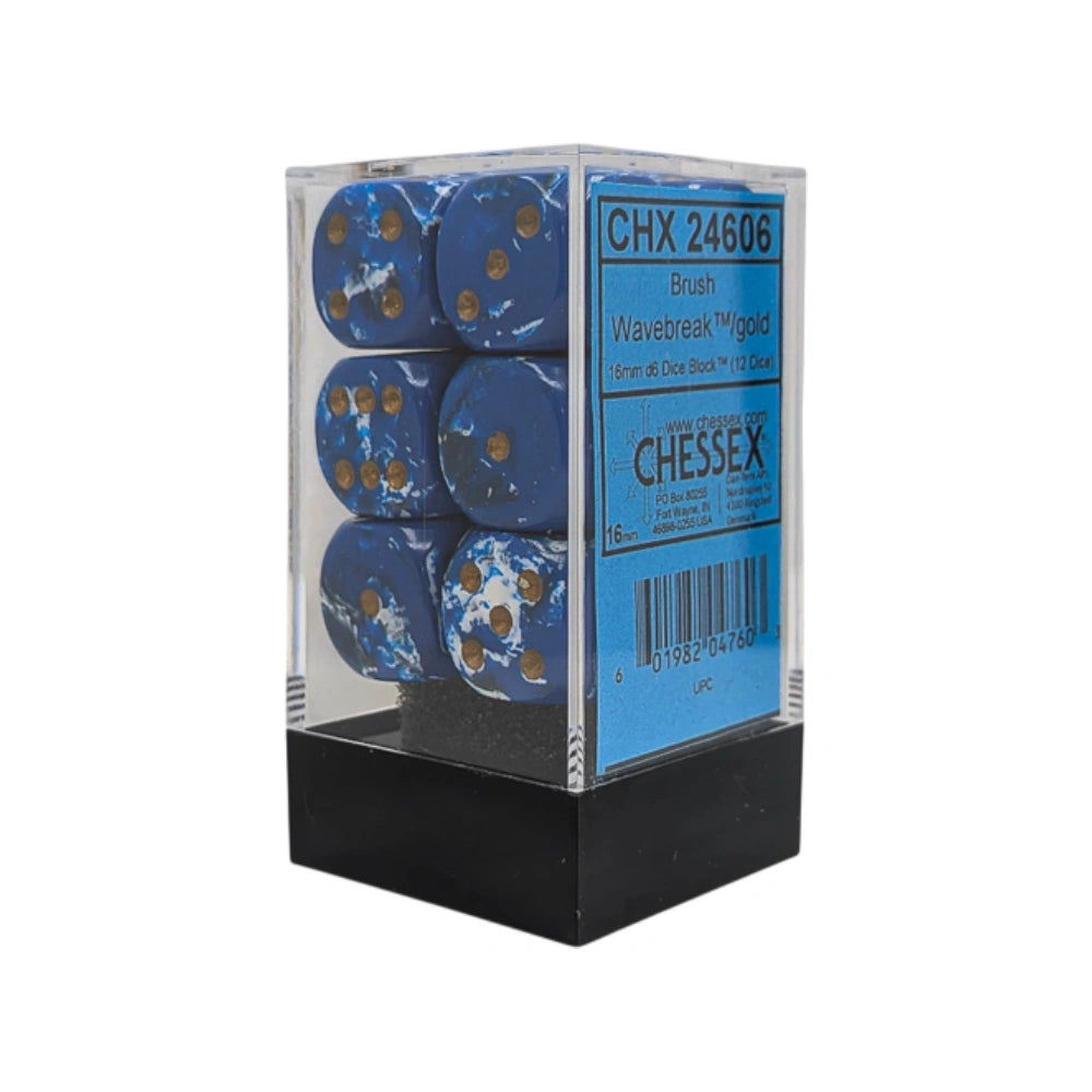 Chessex - 16mm D6 Dice Set (x12)