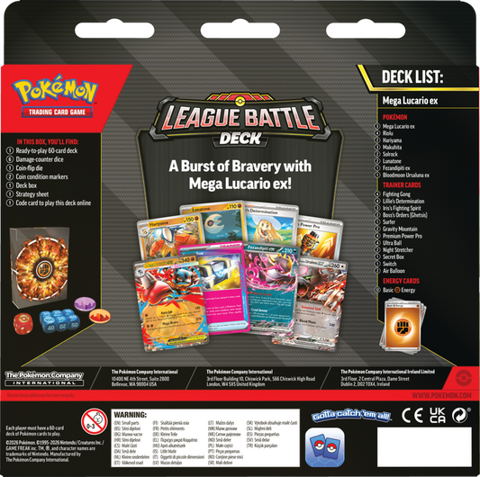 League Battle Deck - Mega Lucario EX