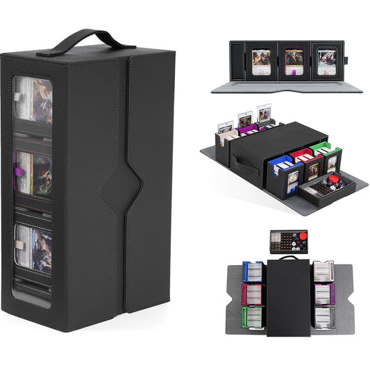 7-in-1 - 6-Slot Drawer-Style Deck Box + Accessory Drawer