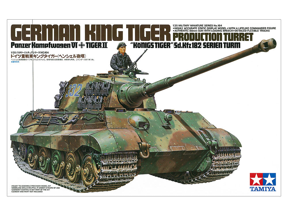 1/35 German King Tiger Tank "Production Turret"