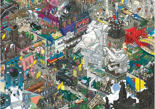 HEYE: Pixorama: Paris Quest (1000 Pieces)