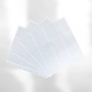 Gamegenic - Side-loading - 9-Pocket (x10 pages) - Clear