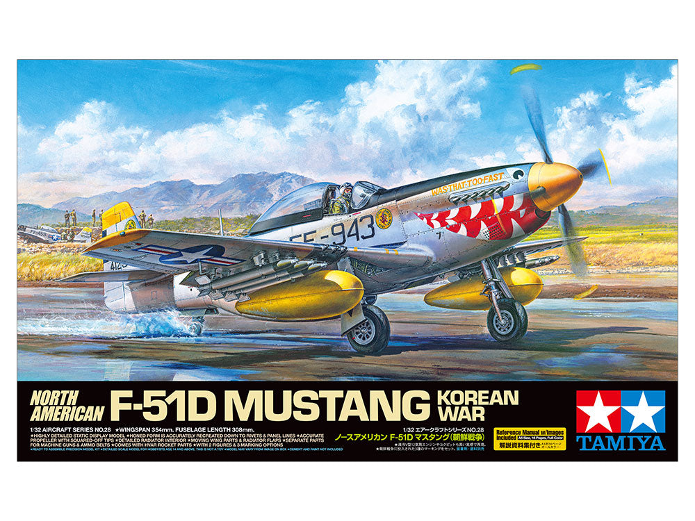 1/32 U.S. Fighter North American Mustang Korean War