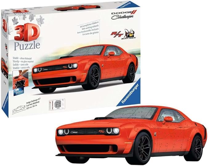 Ravensburger: Dodge Challenger R/T Scat Pack – 108pcs
