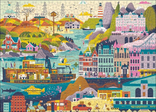 HEYE: Movie Masters: Wes Anderson Films (1000 Pieces)