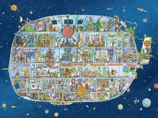 HEYE - Triangle: Adolfsson, Spaceship (1500 Pieces)