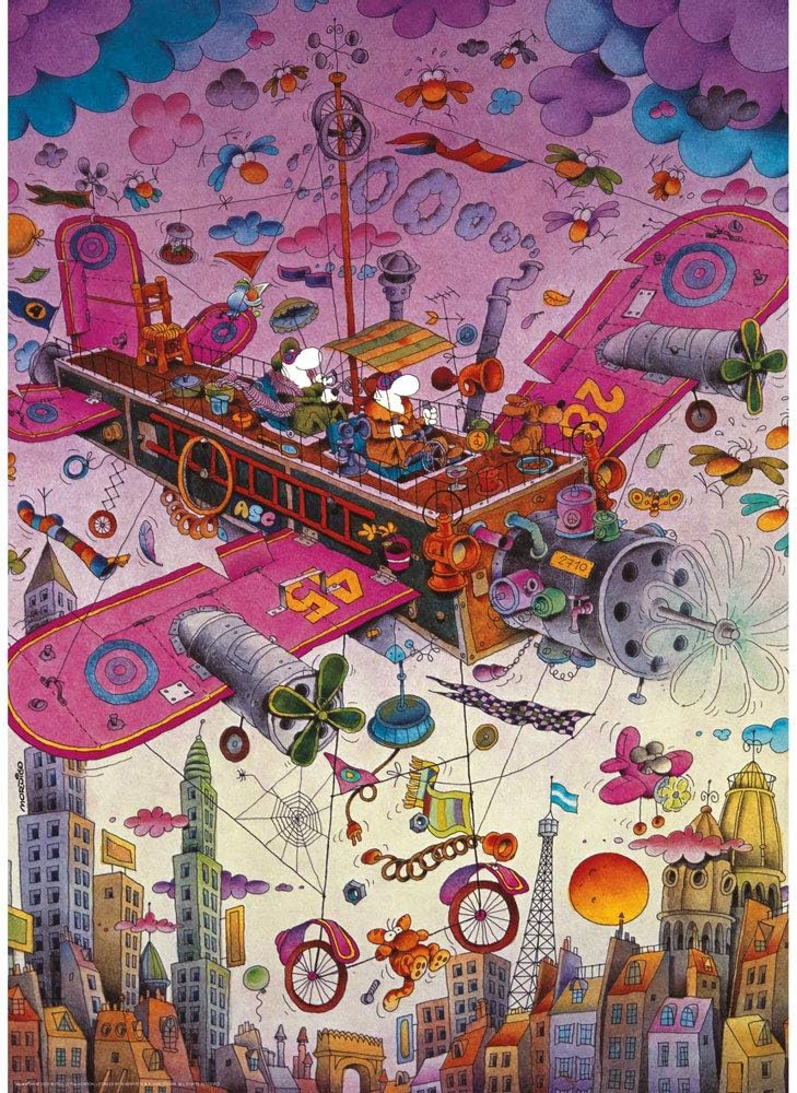 HEYE - Triangle: Mordillo, Fly With Me! (1000 Pieces)