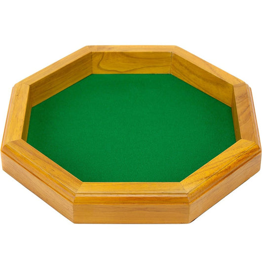 Dice Tray: Wiz Dice - Wooden, Octagonal