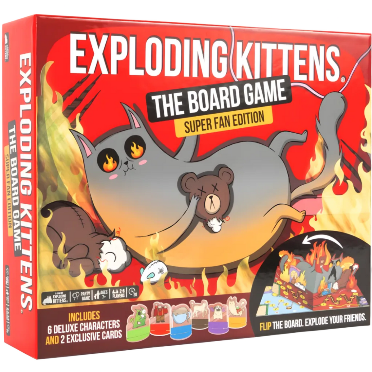 Exploding Kittens: The Board Game (Super Fan Ed.)